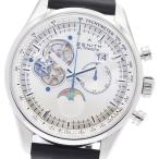 ゼニス ZENITH 03.2160.4047 エルプリメロ クロノマスター オープン グランドデイト ムーン＆サンフェイズ 自動巻き メンズ 良品 _967946