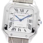 カルティエ CARTIER WSSA0010 サントス ドゥ カルティエ MM 自動巻き メンズ 良品 _967951