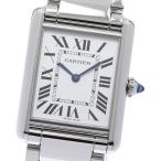 カルティエ CARTIER WSTA0106 タンクマスト LM クォーツ メンズ 良品 保証書付き_968944