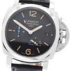 パネライ PANERAI PAM01537 ルミノール1950 3DAYS GMT パワーリザーブ 自動巻き メンズ 良品 内箱・保証書付き_969495