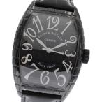 フランクミュラー FRANCK MULLER 9880SCBLKCRO トノウカーベックス ブラッククロコ 自動巻き メンズ _970952