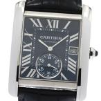 カルティエ CARTIER WSTA0010 タンクMC LM デイト 自動巻き メンズ 美品 _971072