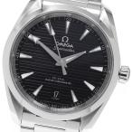 オメガ OMEGA 220.10.38.20.01.001 シーマスター アクアテラ マスタークロノメーター デイト 自動巻き メンズ _972339