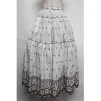 ショッピングさくらんぼ PINK HOUSE / さくらんぼ刺繍スカート   S-25-05-20-1038-LO-SK-AS-ZT391