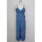 axes femme / シアーストライプコンビネゾン  ブルー T-25-10-02-029-AX-OP-HR-ZS