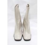 merry jenny / heart wood heel boots L бежевый H-26-09-08-084-LO-SH-KB-ZH