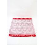 Q-pot. / Cherry whip полотенце для рук красный H-25-08-27-023-QP-ZA-KB-ZH