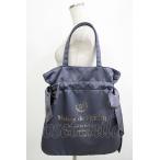 Maison de FLEUR / двойной лента большая сумка серый H-25-10-05-049-LO-BG-NS-ZH