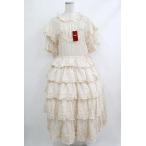 ショッピングローン PINK HOUSE / ローンフリルワンピース  生成り H-25-10-19-1004-LO-OP-NS-ZH