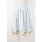 axes femme POETIQUE / 2021年福袋スカート  サックス T-25-12-17-029-AX-SK-SA-ZT527