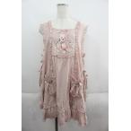 PINK HOUSE / 桜Teddy刺繍使いローンタブリエ  ピンク I-25-05-19-070-LO-TO-HD-ZS