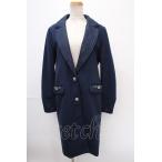axes femme / гонки воротник Пальто Честерфилд темно-синий Y-24-12-28-105-AX-CO-AS-ZT-C047