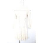 axes femme POETIQUE / オフショルニットワンピ M 生成りY-26-01-07-116-AX-OP-SZ-ZT589