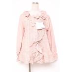 ショッピングローン PINK HOUSE / リボン付きローンフリルオーバーブラウス F ピンク Y-25-12-20-032-LO-BL-SZ-ZY