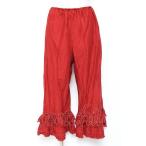 PINK HOUSE / フリル使いローンドロワーズ F 赤 Y-25-12-20-105-LO-PA-AS-ZS