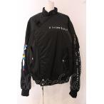 KIDILL / ×Henry Darger　KUNG-FU MA-1　VIVIAN GIRLS 46 ブラック O-25-03-17-107-PU-CO-YM-ZT-C028