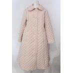 PINK HOUSE / стеганое полотно длинное пальто незначительный розовый O-25-03-26-1004-LO-CO-IG-ZT-C006