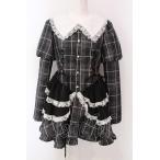 ショッピングコンビネゾン Jamieエーエヌケー / チェックコルセットコンビネゾン M グレー O-25-03-29-012-CA-OP-OW-OS