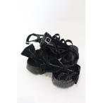 Fickle Bebe / лента гонки выше сандалии M черный O-25-06-14-071-0-SH-IG-ZT-K017