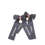 Ank Rouge / [ Disney tsui ste do wonder Land ]/ Hearts labyuru/ лента заколка черный × красный O-25-08-05-1028-CA-AC-IG-ZT450