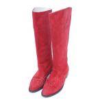 PINK HOUSE / замша ботинки LL красный O-25-10-04-1017-LO-SH-OW-ZT088