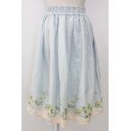 axes femme POETIQUE / 2021年福袋スカート  サックス T-26-01-13-015-AX-SK-IG-ZT