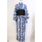 axes femme POETIQUE / セパレート浴衣セット  ブルー O-25-10-30-001-AX-OP-IG-ZT002