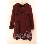 axes femme / мех воротник тренчкот L вино O-25-12-22-044-AX-CO-OW-ZT-C044