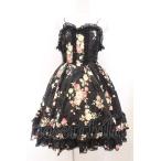 Angelic Pretty / クラシカルローズジャンパースカート  クロ O-26-02-21-009-AP-OP-IG-OS