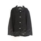 NieR Clothing / ラメツイードフレア袖ハーフコート  ブラック O-26-03-14-1039-PU-JA-IG-ZTC066