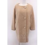 Franche Lippee /. вышивка кнопка боа пальто O-22-12-28-272-1-CO-LO-L-YM-ZT-C011