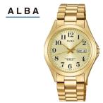 SEIKO ALBA  セイコー アルバ AIGT006 正規品 電池寿命約5年 10気圧防水 蓄光 ゴールド メンズ 腕時計