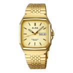 国内正規品 SEIKO ALBA AIGT012 電池寿命約5年 10気圧防水 ねじロック式りゅうず セイコー アルバ メンズ ゴールド 腕時計