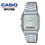 CASIO CLASSIC AQ-230A-7AMQYJF 国内正規品 カシオ クラシック アナデジ 角型 レトロ シンプル フォーマル カジュアル ユニセックス メンズ レディース