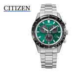 CITIZEN COLLECTION シチズン コレクション BL5614-59W 正規品 光発電 エコ・ドライブ 10気圧防水 クロノグラフ 日付 夜光 メタリック グリーン シルバー