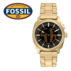 FOSSIL フォッシル FS6157 正規品 Machine Big Tic 5気圧防水 電池式 アナデジ ゴールド