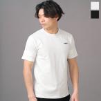 Tシャツ メンズ 半袖 トップスラバープリント ロゴ ライン カットソー  白 黒 ビター系