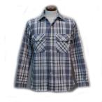 ウエアハウス WAREHOUSE 長袖ネルシャツ・Lot3104 FLANNEL SHIRT TYPE C-2BLUE 2024