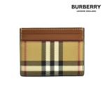 バーバリー BURBERRY カードケース メンズ レディース パスケース 定期入れ カードホルダー アーカイブベージュ 8070418 A7026