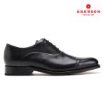 グレンソン バート オックスフォード レースアップ シューズ 革靴 紳士靴 BERT BLACK CALF 111893 ブラック 黒 メンズ GRENSON