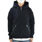 【並行輸入品】モンクレール フーディー メンズ ジップアップパーカー ウール フード付き ネイビー CARDIGAN TRICOT MONCLER 【送料無料】