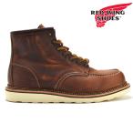 ショッピングレッドウィング レッドウィング 1907 REDWING  アイリッシュセッター COPPER  6インチモックトゥ ブーツ コッパー ラフ＆タフ レザー ワークブーツ