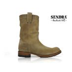 センドラ ペコスブーツ SERRAJE HARLEY 7133 ベージュ スエード メンズ SENDRA