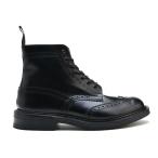 トリッカーズ カントリーブーツ メンズ  ブラック 黒 ボックス モルトン ストウ M2508 M5634 TRICKERS COUNTRY BOOT