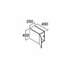 *INAX/LIXIL Piaa la[ARU-255C] высококлассный верхний шкаф промежуток .250mm производство на заказ (HJ)