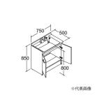 ●INAX/LIXIL PVシリーズ【PV2N-755SYN】洗