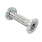 zensin[Z-2000NW-15-300] гибкий metal шланг контактный жидкость часть из нержавеющей стали не сварка фланец type .. диаметр 15A(1/2 дюймовый ) общая длина 300mm(IH)