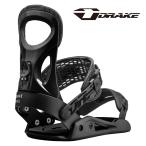 [日本正規品]スノーボード ビンディング ドレイク キング 2024 DRAKE KING Black MEN'S バインディング スノボー 23-24 男性 メンズ