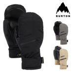 スノーボード グローブ バートン BURTON Men's GORE-TEX Under Mittens True Black/Gray Heather メンズ 24-25 日本正規品