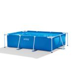 インテックス INTEX レクタングラ―フレームプール 220cm x 150cm x 60cm U-28270 ビニールプール 家庭用プール